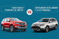 So sánh Ford Everest Titanium 2.0L và Mitsubishi Outlander 2.4