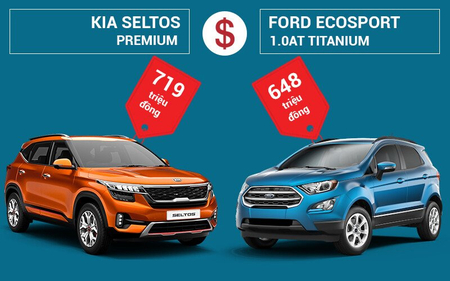  Compara KIA Seltos Premium e Ford EcoSport 1.0L AT (2022)