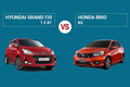 So sánh Hyundai Grand i10 1.2 AT và Hondan Brio RS (2022)