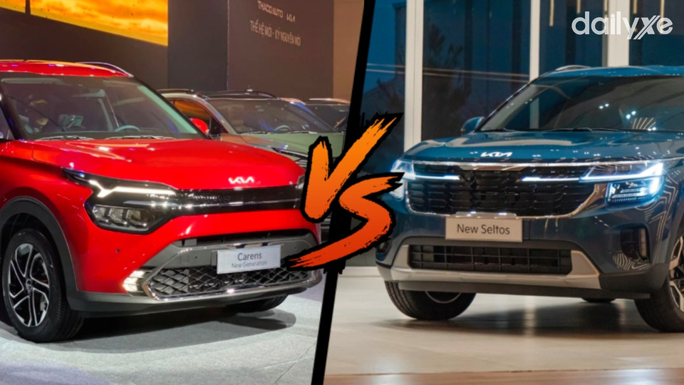 So sánh KIA Carens và KIA Seltos: Nên chọn mua xe nào?