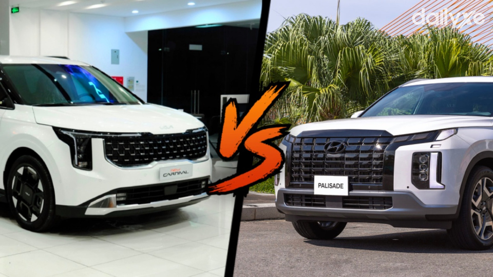 So sánh KIA Carnival và Hyundai Palisade: Nên chọn mua xe nào?