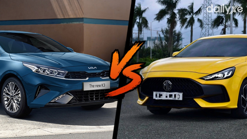 So sánh KIA K3 và MG5: Nên chọn mua xe nào?
