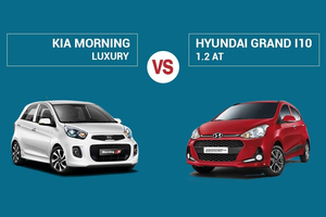 So sánh KIA Morning Luxury và Hyundai Grand i10 1.2 AT (2022)