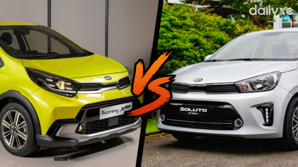 So sánh KIA Morning và KIA Soluto: Nên chọn mua xe nào?
