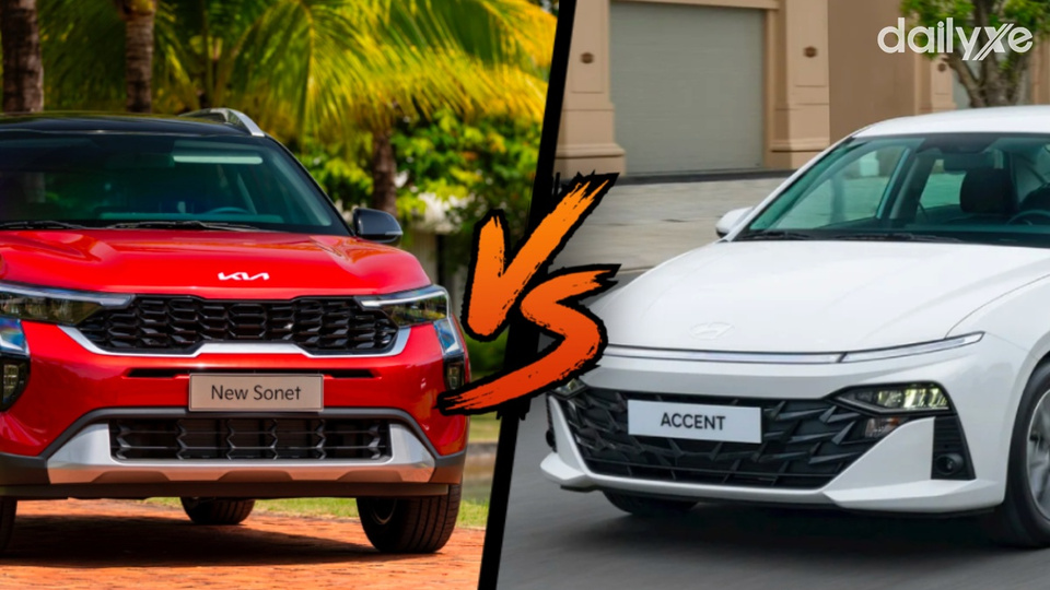 So sánh KIA Sonet và Hyundai Accent: Nên chọn mua xe nào?