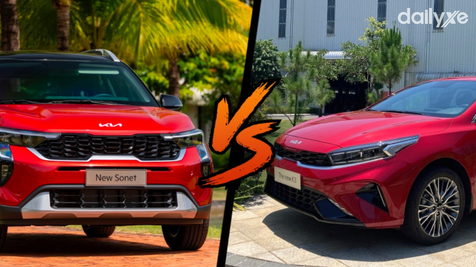 wwwSo sánh KIA Sonet và KIA K3: Nên chọn mua xe nào?