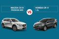 So sánh Mazda CX-8 Premium AWD và Honda CR-V 1.5 L (2022)