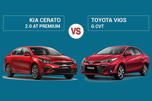 So Sánh Toyota Vios G CVT và KIA Cerato 2.0 AT Premium (2022)