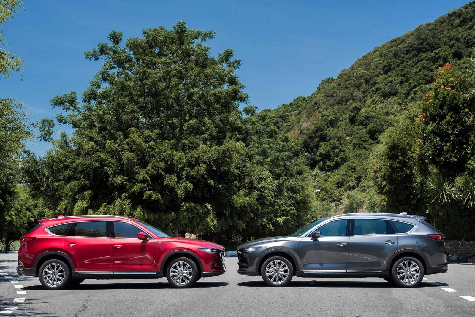 So sánh trang bị tiện nghi và an toàn của các phiên bản Mazda CX-8 - Hình 25 So sánh trang bị tiện nghi và an toàn của các phiên bản Mazda CX-8 - Hình 25