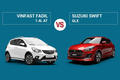 So sánh VinFast Fadil 1.4L AT và Suzuki Swift GLX (2022)