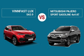 So sánh VinFast LUX SA2.0 và Mitsubishi Pajero Sport Gasoline AT