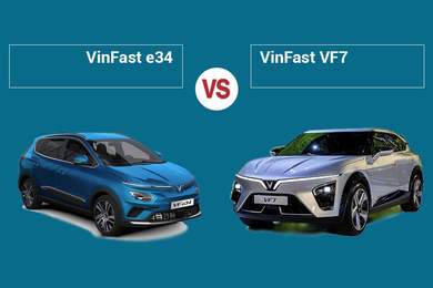 So sánh VinFast VF 7 và VF e34: Nên mua mẫu xe điện nào ?