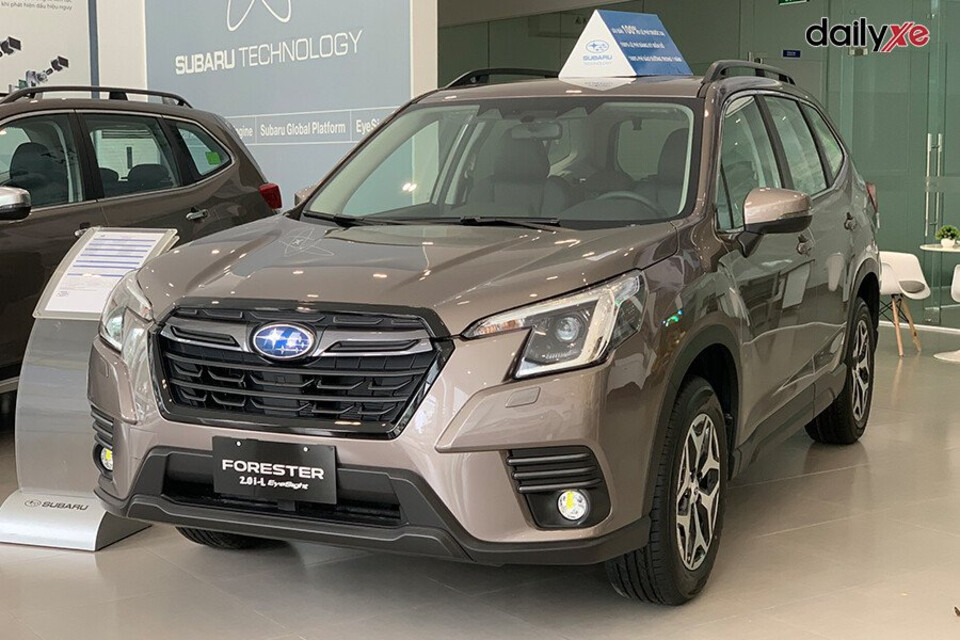 Mẫu xe Subaru Forester phân phối tại Việt Nam