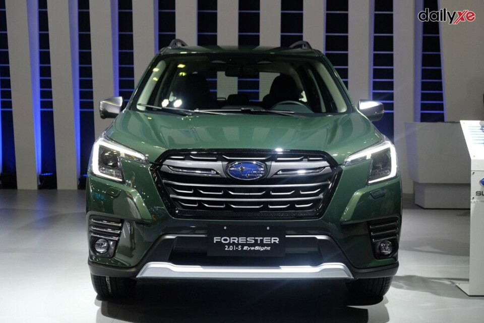 Đầu xe Subaru Forester được thiết kế theo phong cách thể thao