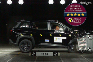 SUV 7 chỗ Mitsubishi Destinator được ASEAN NCAP đánh giá xuất sắc