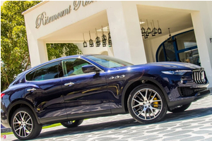 SUV hạng sang Maserati Levante màu lạ ở Đà Nẵng