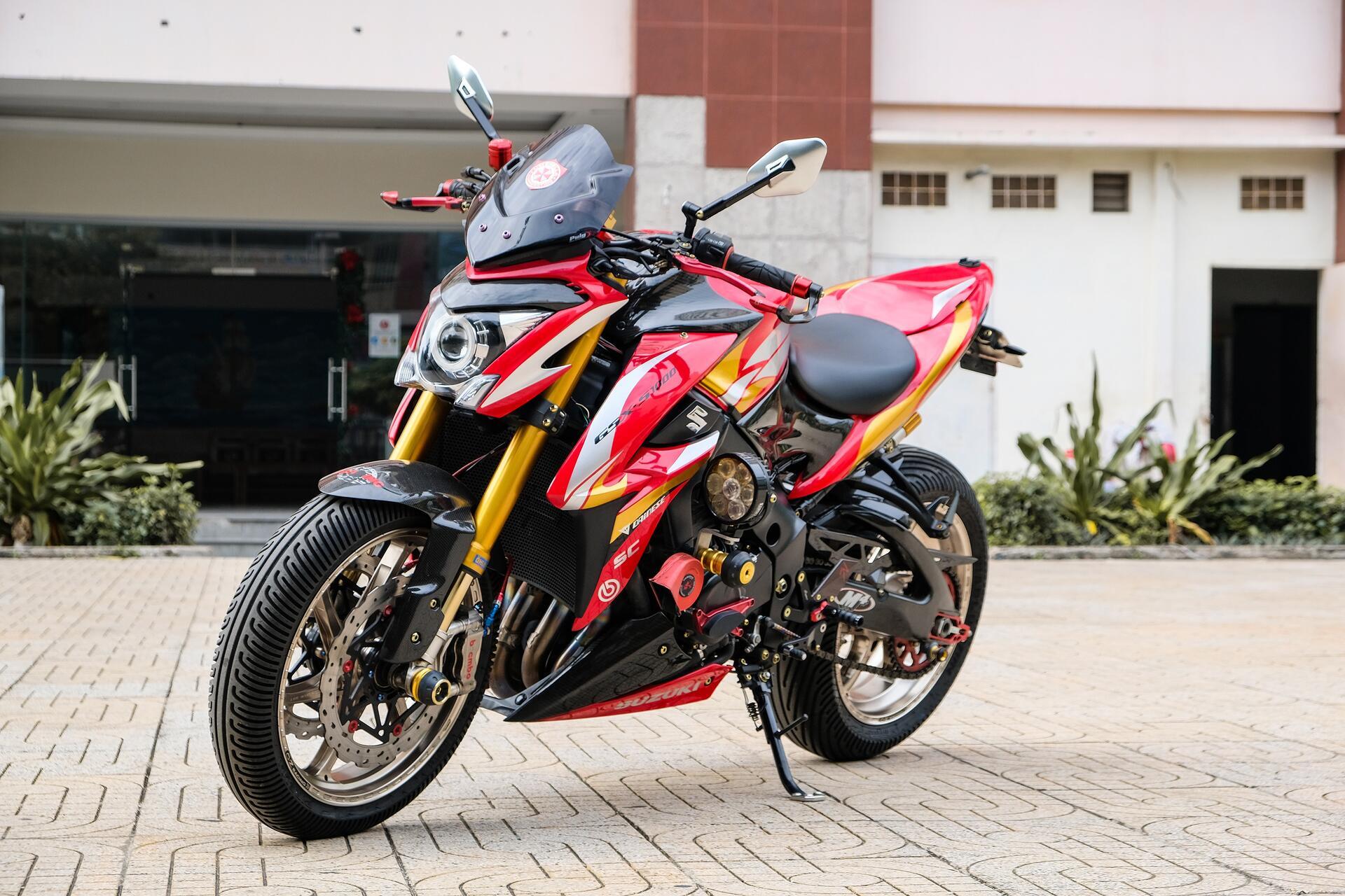 Suzuki GSX-S1000 với gói độ 300 triệu đồng của biker Việt