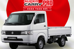 Suzuki Super Carry Pro hoàn toàn mới: Đối tác tin cậy cho vận chuyển nội thành