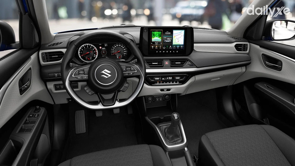 Không gian bên trong thiết kế tập trung vào người lái