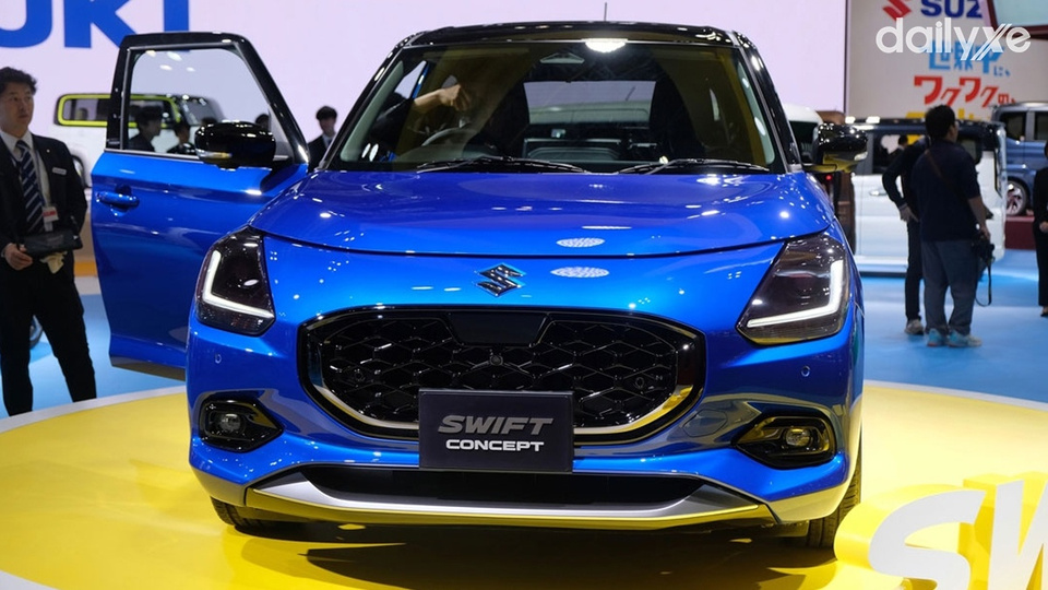 Suzuki Swift tinh chỉnh một số điểm ngoại thất