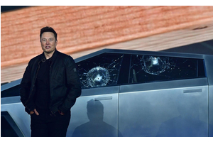 Tài sản của tỷ phú Elon Musk giảm 768 triệu USD ngay sau pha ném vỡ kính xe tải Tesla Cybertruck