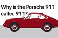 Tại sao Porsche 911 lại có tên là 911?