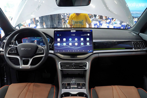 Tạm biệt màn hình xoay: BYD thay đổi chiến lược giao diện trên xe điện