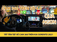 Tất tần tật về hệ thống camera 360 trên Kia Sorento 2021