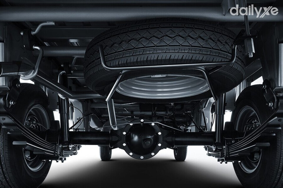 Trang bị hệ thống treo độc lập Mcpherson