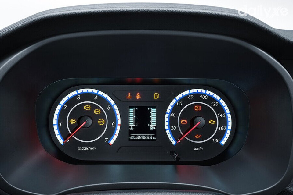 Màn hình kỹ thuật số hiển thị sắc nét thông tin vận hành