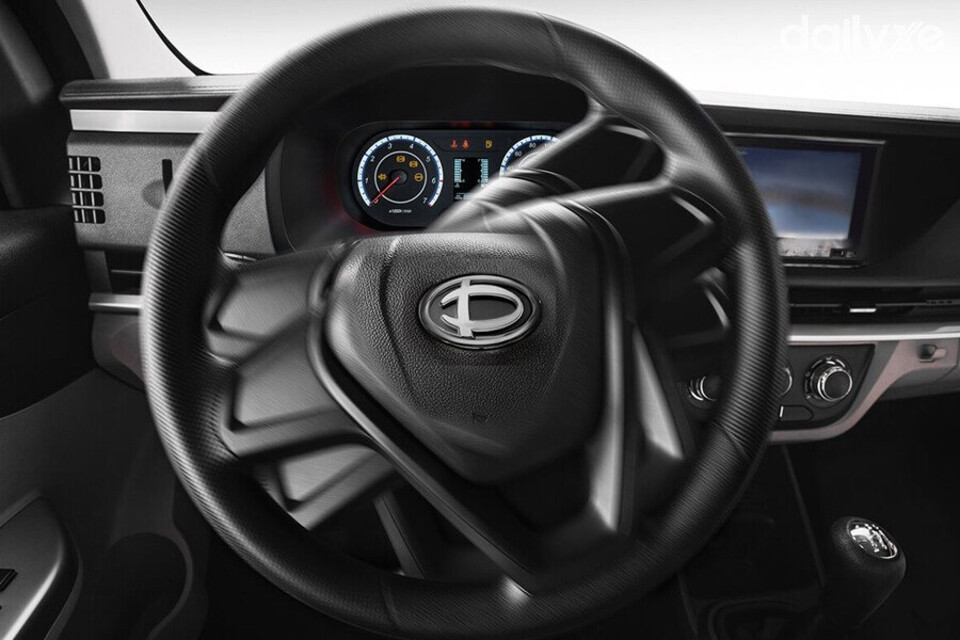 Vô lăng thiết kế hiện đại cầm nắm chắc tay