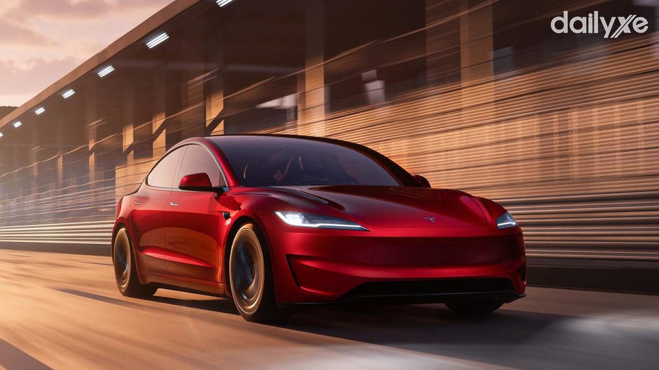 Tesla Model 3 2025 mẫu xe ô tô sắp ra mắt năm 2025