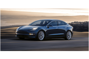 Tesla Model 3 có thể chạy quãng đường gần 500 km