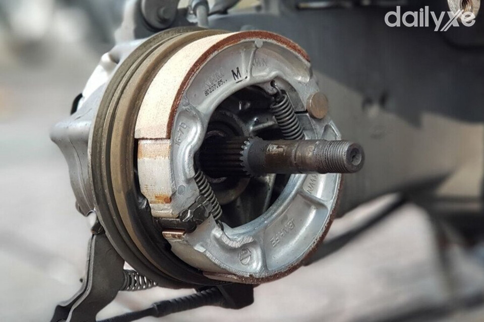 Phanh tang trống thường được sử dụng trong các dòng xe