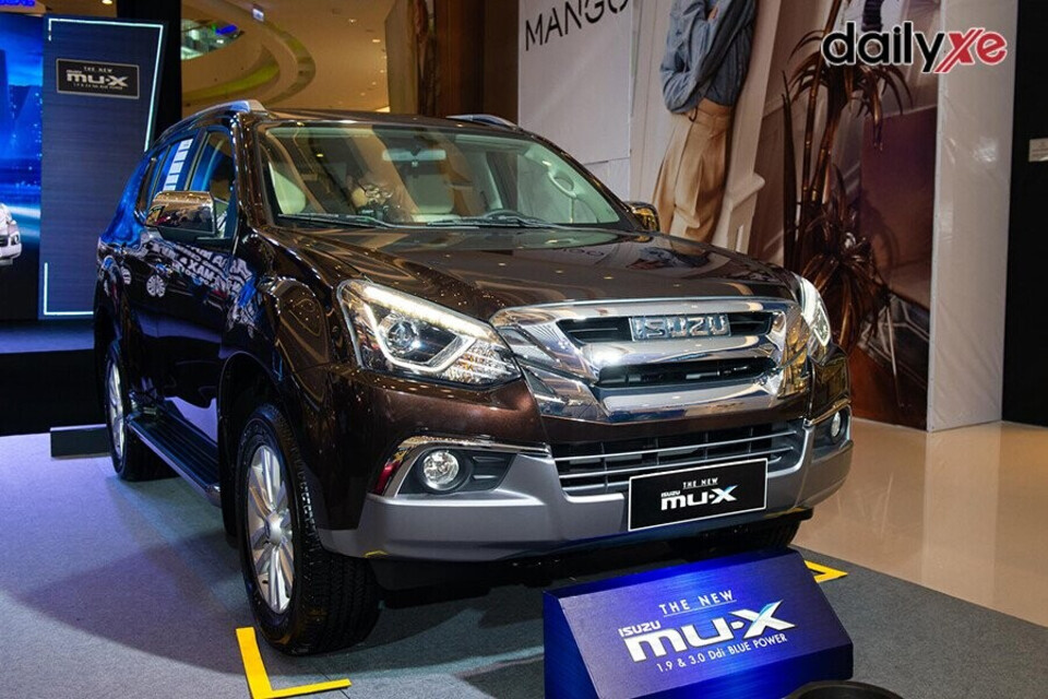 Isuzu Mu-X thiết kế phong cách thể thao