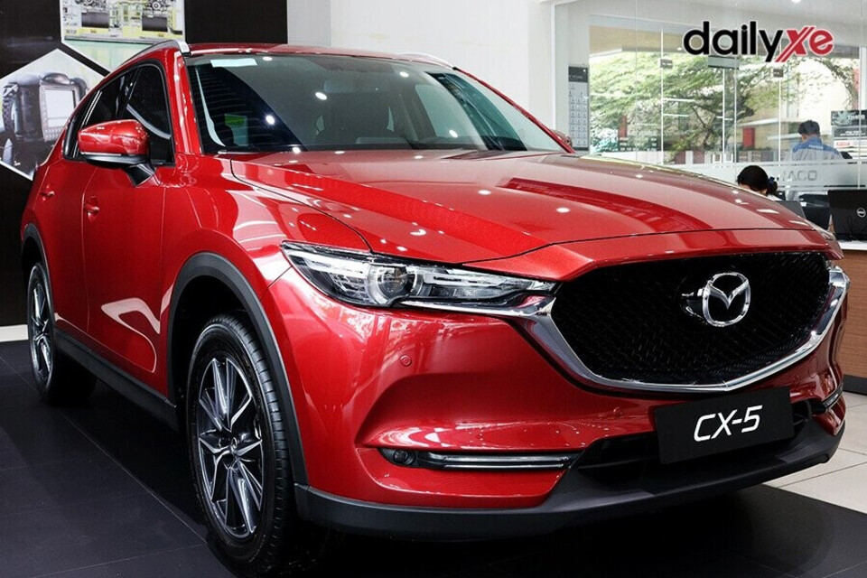 Mazda CX5 sở hữu diện mạo trẻ trung và thể thao