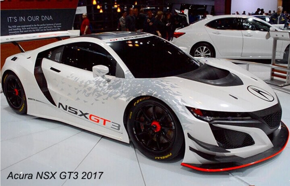 Acura NSX GT3 2017 Acura NSX GT3 2017