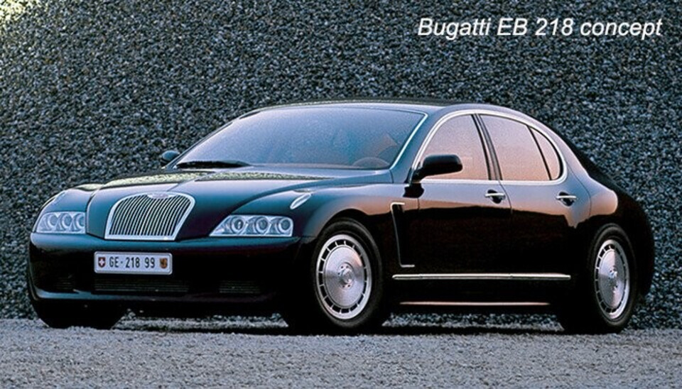 Bugatti EB 218 Concept Bugatti EB 218 Concept