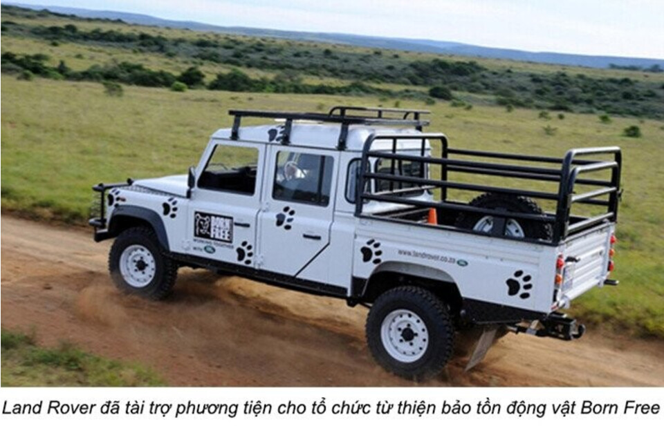 Land Rover đã tài trợ phương tiện cho Hội Địa lý hoàng gia Anh hơn 20 năm qua Land Rover đã tài trợ phương tiện cho Hội Địa lý hoàng gia Anh hơn 20 năm qua