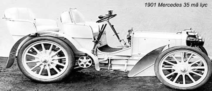 Chiếc xe đầu tiên mang thương hiệu Mercedes-Benz được sản xuất năm 1926