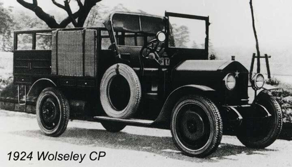Model Wolseley Model Wolseley