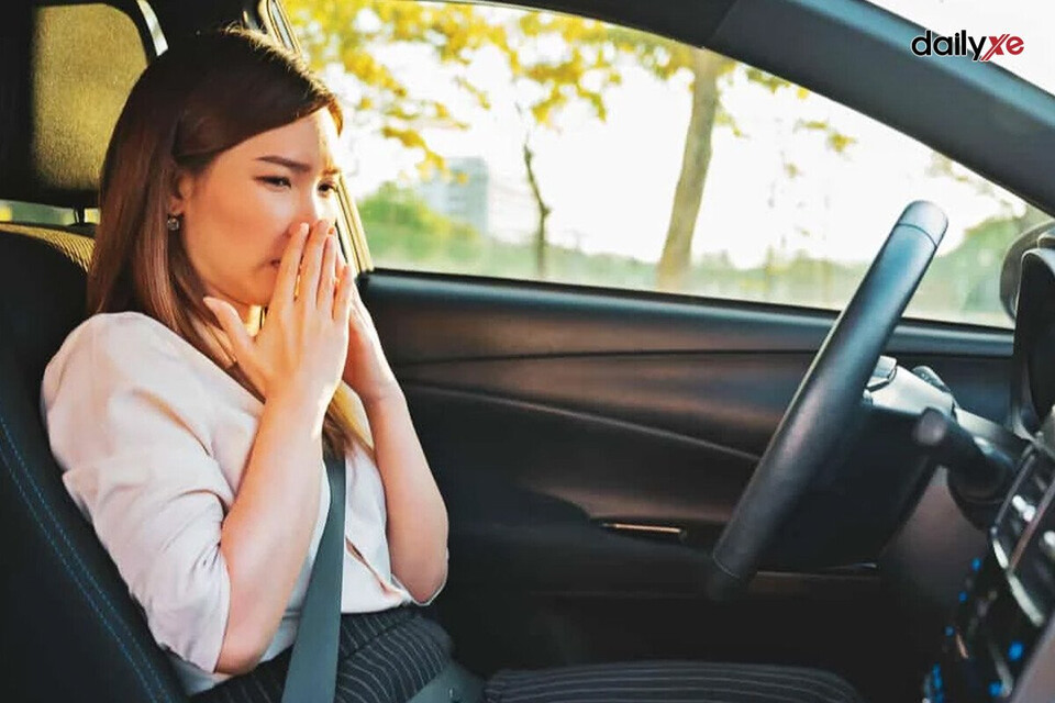 Xe bị ngập nước thường mùi ẩm mốc