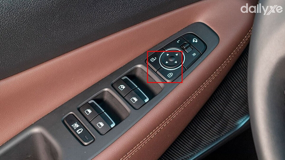 Nút khóa cửa sổ hàng ghế sau là một tính năng tiện nghi trên ô tô