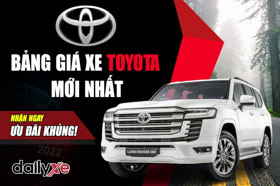 Bảng Giá Xe Toyota: Ưu Đãi Tháng 10/2024