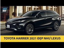 Toyota Harrier 2020 hầm hố hơn với gói độ TRD