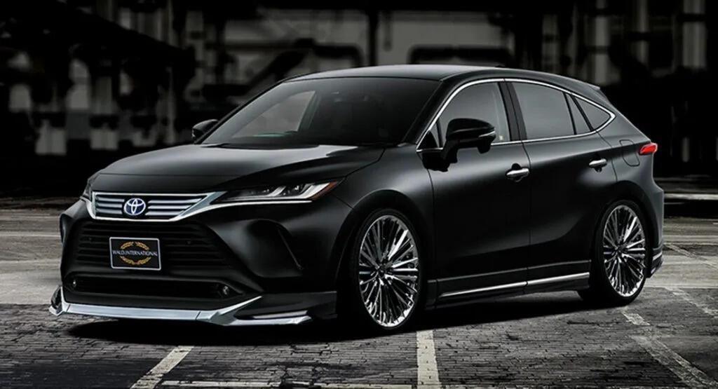 toyota harrier 2021 bắt mắt hơn qua tay hãng độ wald