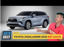 Toyota Highlander Hybrid sẽ cập bến thị trường châu Âu từ năm 2021