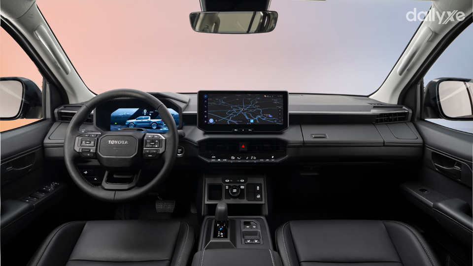 Khoang lái được đại tu toàn diện, kết hợp phong cách hiện đại