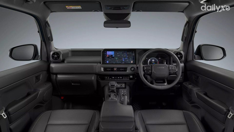 Khoang nội thất mang phong cách thực dụng