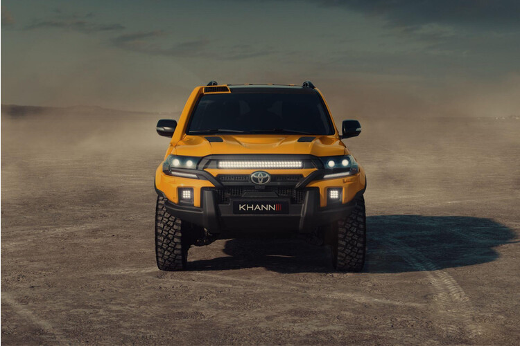 Toyota Land Cruiser với bản độ thuần off-road toyota land cruiser voi ban do thuan off-road